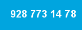928 773 14 78